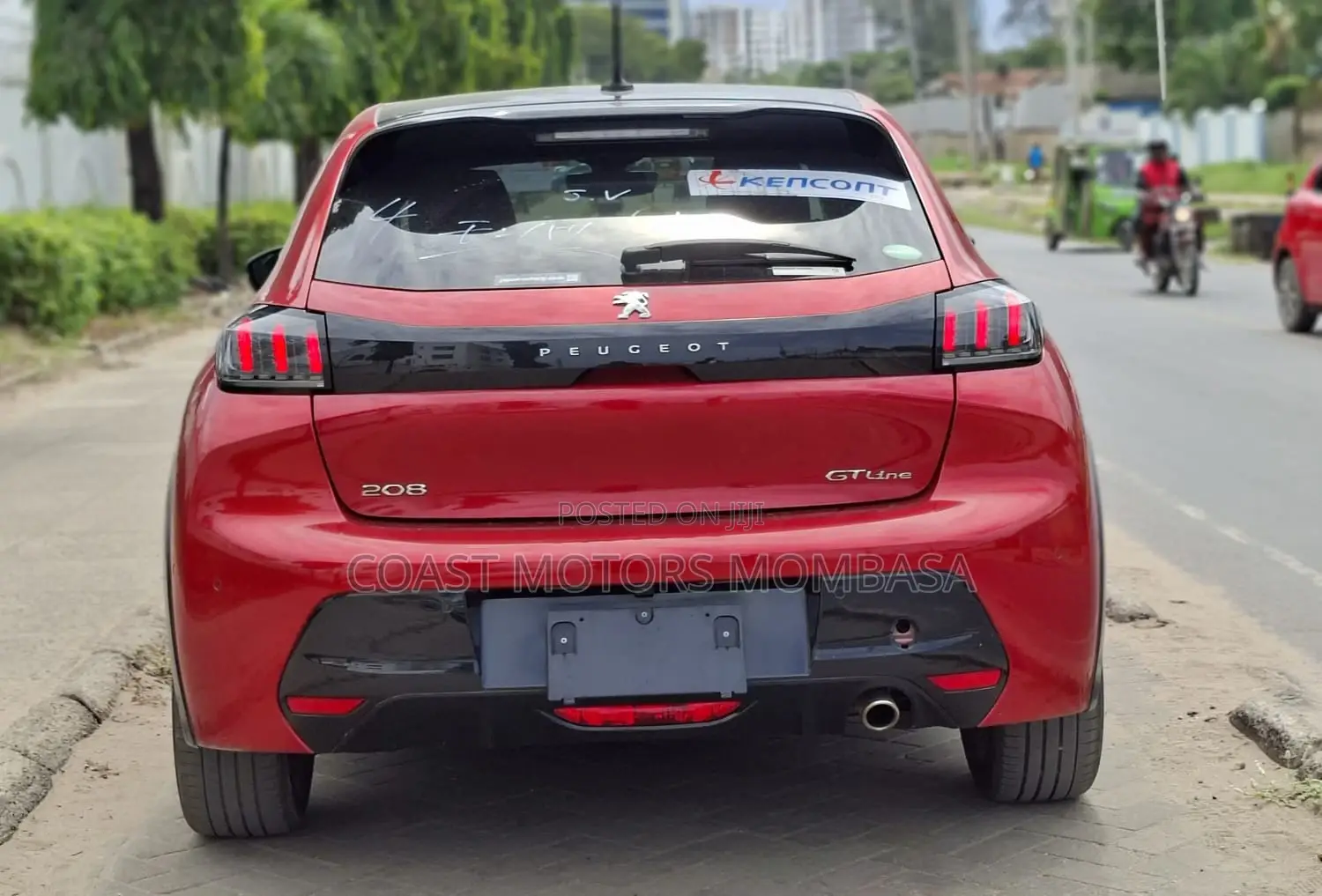 Peugeot 208 2019 Maroon
