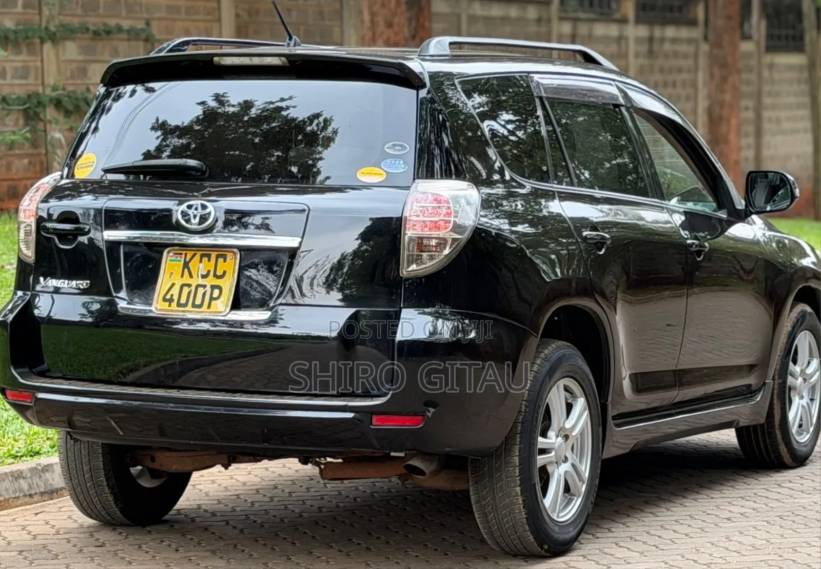 Toyota Vanguard 2008 Black