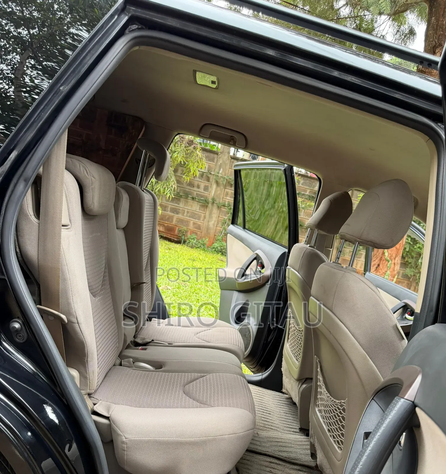 Toyota Vanguard 2008 Black
