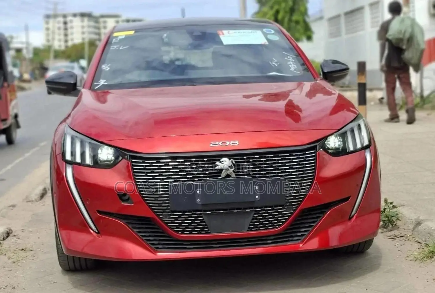 Peugeot 208 2019 Maroon