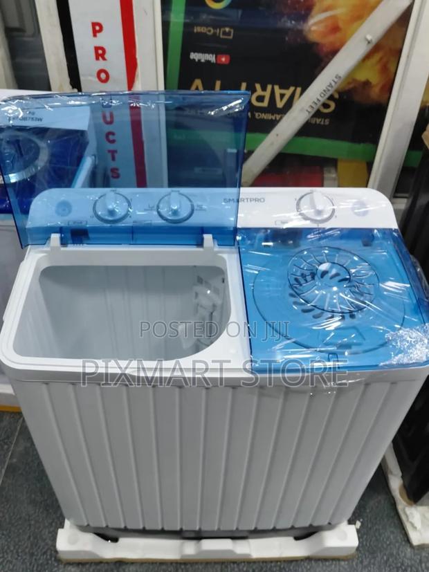 Smartpro 8kg Twin Tub Semi-Automatic Washing Machine