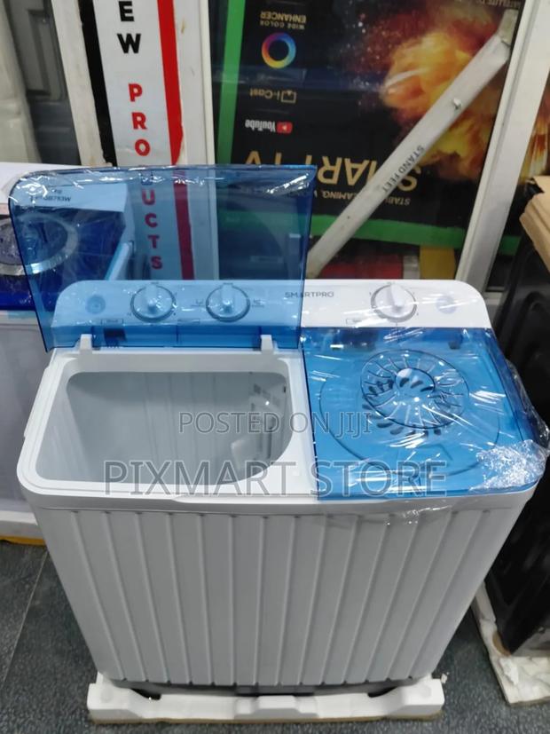 Smartpro 8kg Twin Tub Semi-Automatic Washing Machine - thumbnail 2