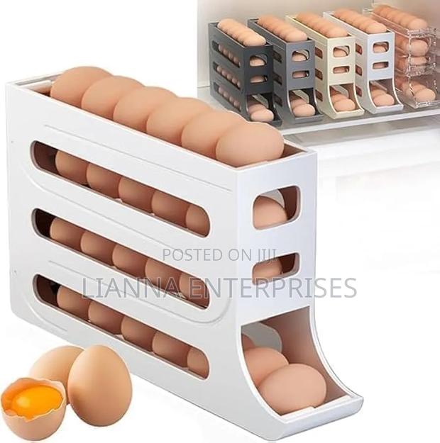4 Layers Rolling Egg Holder - main view