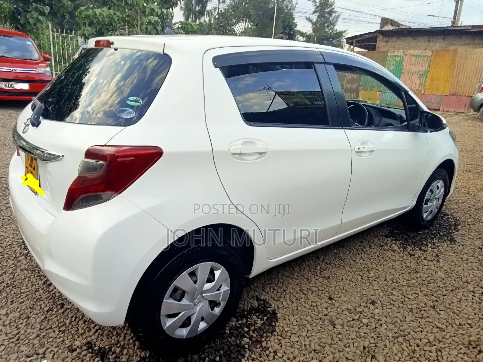 Toyota Vitz 2015 White