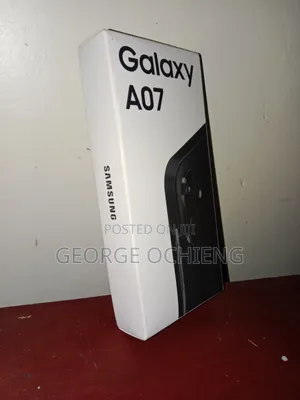 New Samsung Galaxy A07 128 GB Black