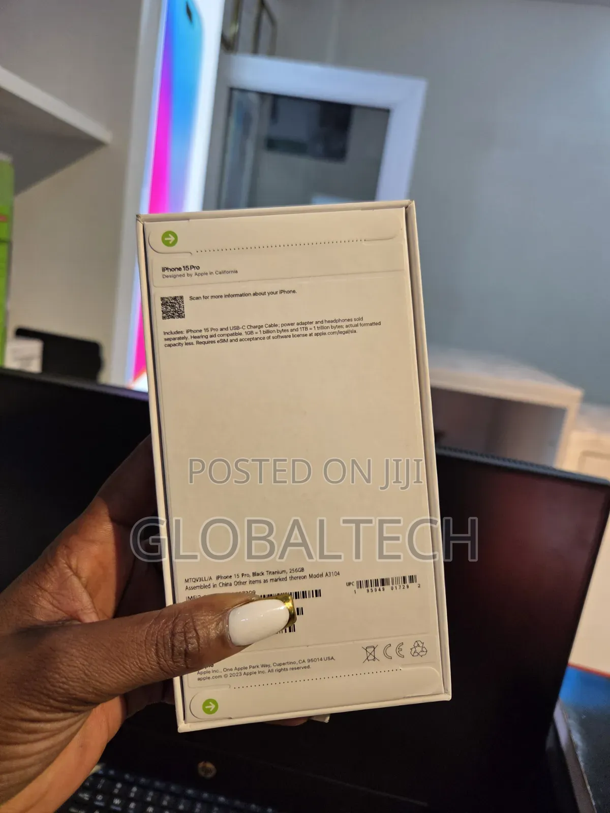 New Apple iPhone 15 Pro 256 GB Black