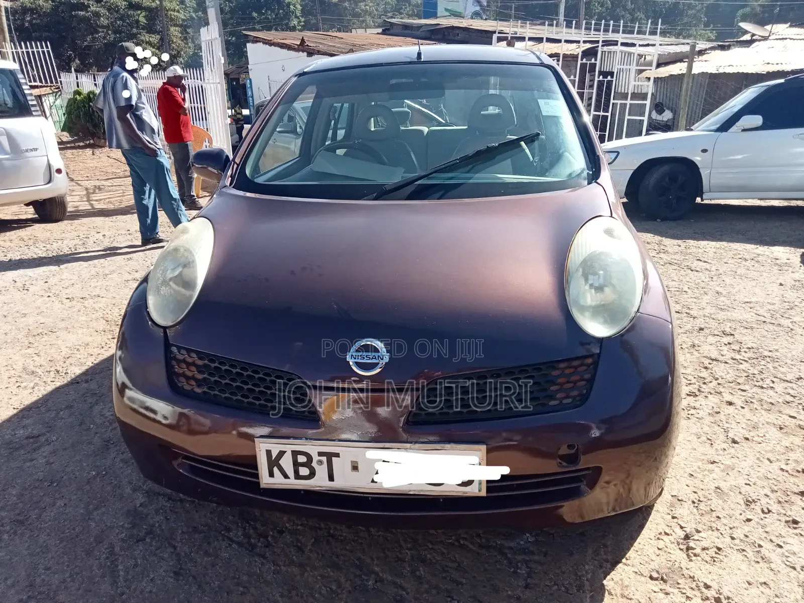 Nissan March 2006 Maroon