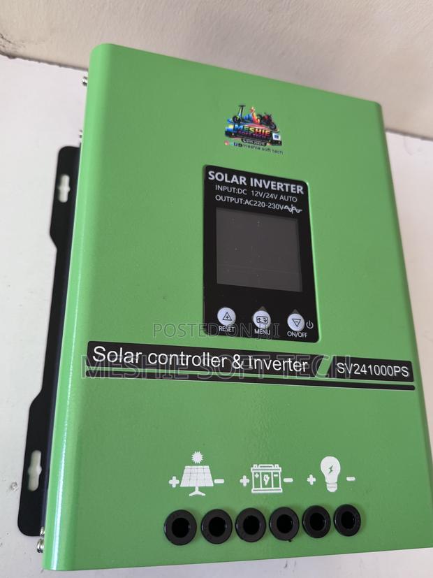Hybrid Inverter 1000w 12/24v Pure Sinewave