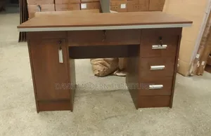 Medium Wood -Grain Office Desk