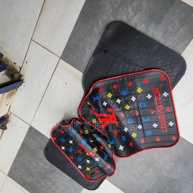 Louis Vuitton Style Car Floor Mats 5pcs - thumbnail 2