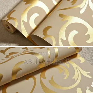 Elegant Damask, Modern Lines Bold 3d Wallpapers