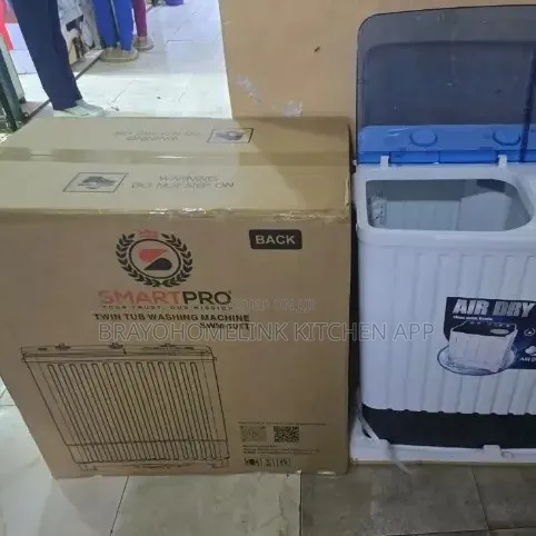 8kgs Smart Pro Twin Tub Washing Machine