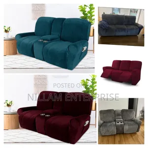High Density Velvet Material Recliner Sofa Covers*