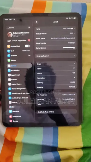 Apple iPad Pro 11 (2020) 128 GB Gray
