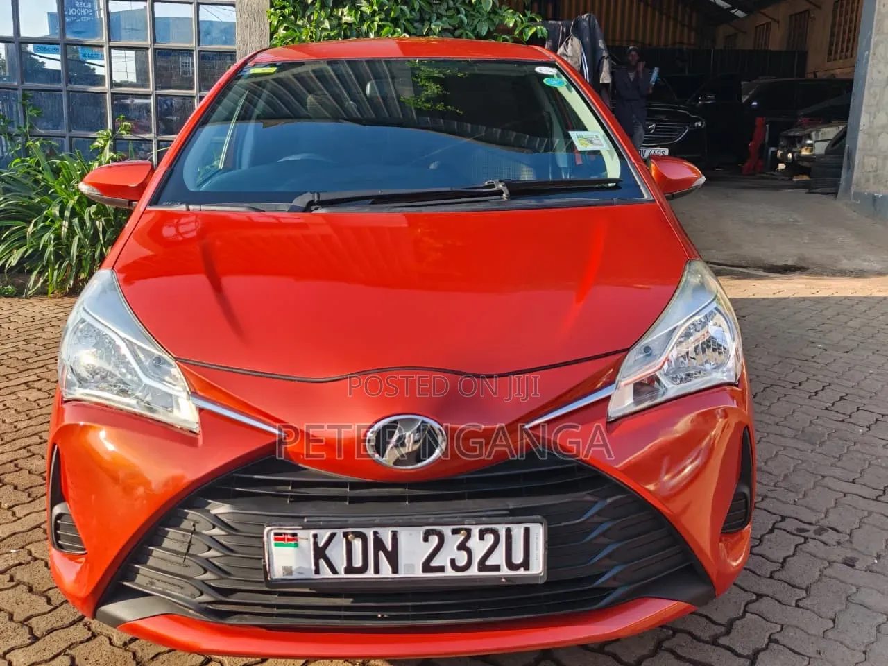 Toyota Vitz 2018 Orange