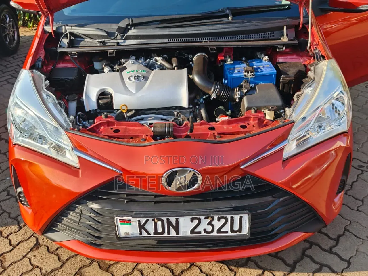 Toyota Vitz 2018 Orange