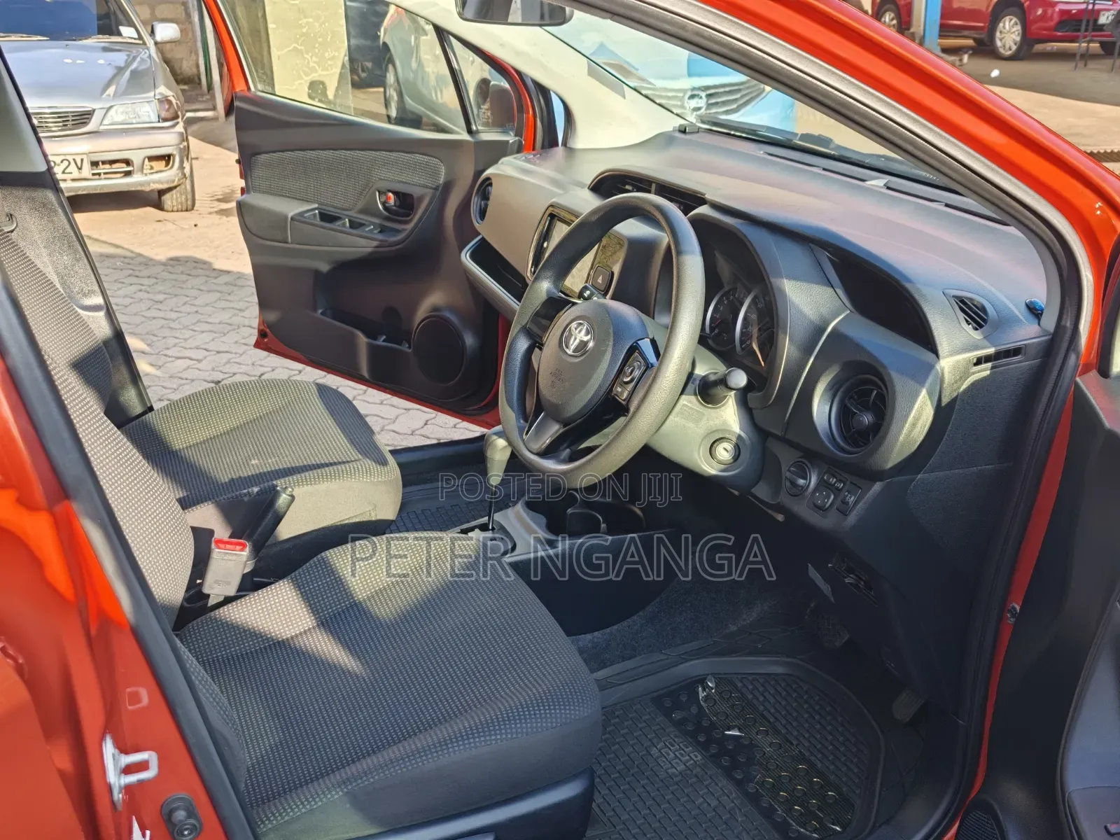 Toyota Vitz 2018 Orange