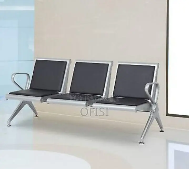 Waiting Bench 3 Link Padded Office Waiting Bench