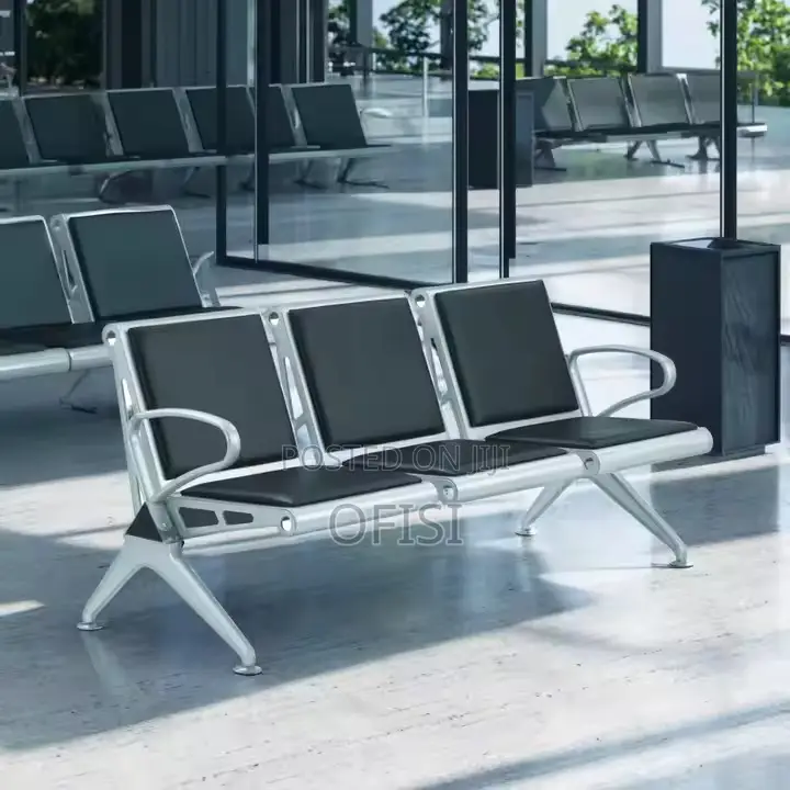 Waiting Bench 3 Link Padded Office Waiting Bench