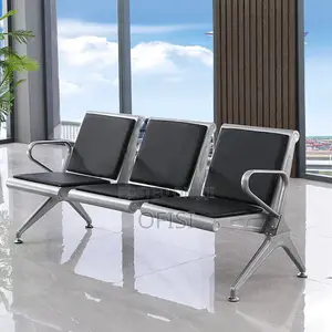 Waiting Bench 3 Link Padded Office Waiting Bench