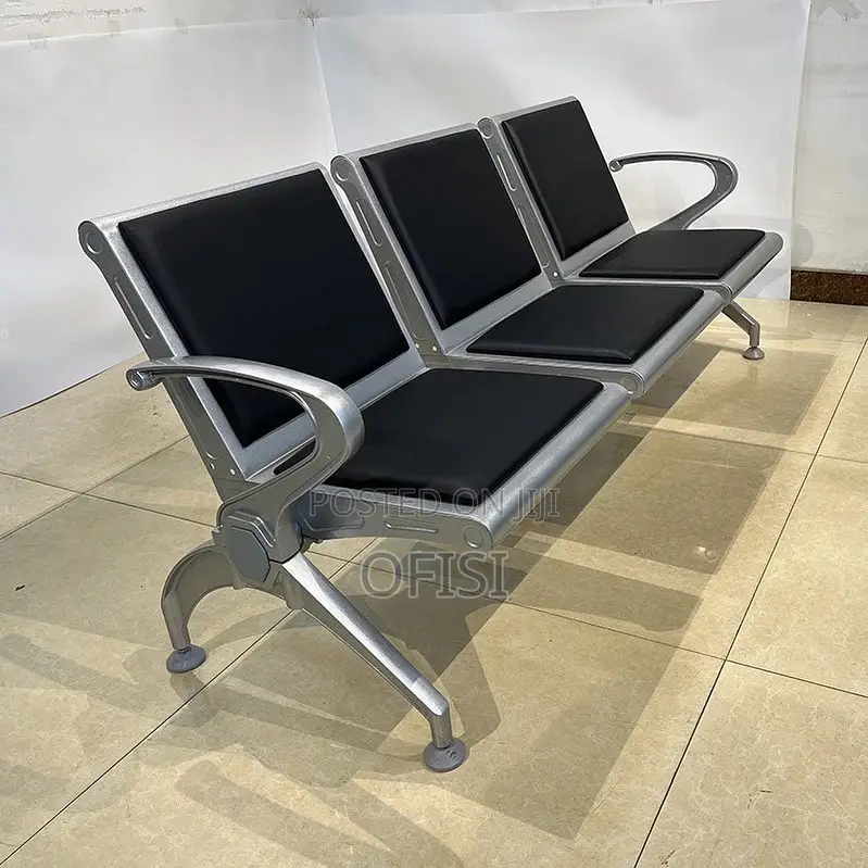 Waiting Bench 3 Link Padded Office Waiting Bench