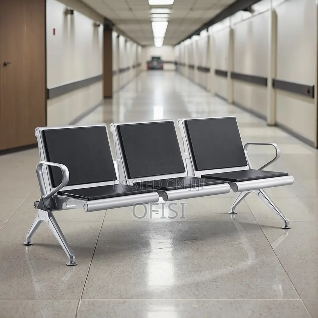 Waiting Bench 3 Link Padded Office Waiting Bench