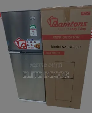 Ramtons Rf/339 138l Double Door Fridge – Energy Efficient, Compact