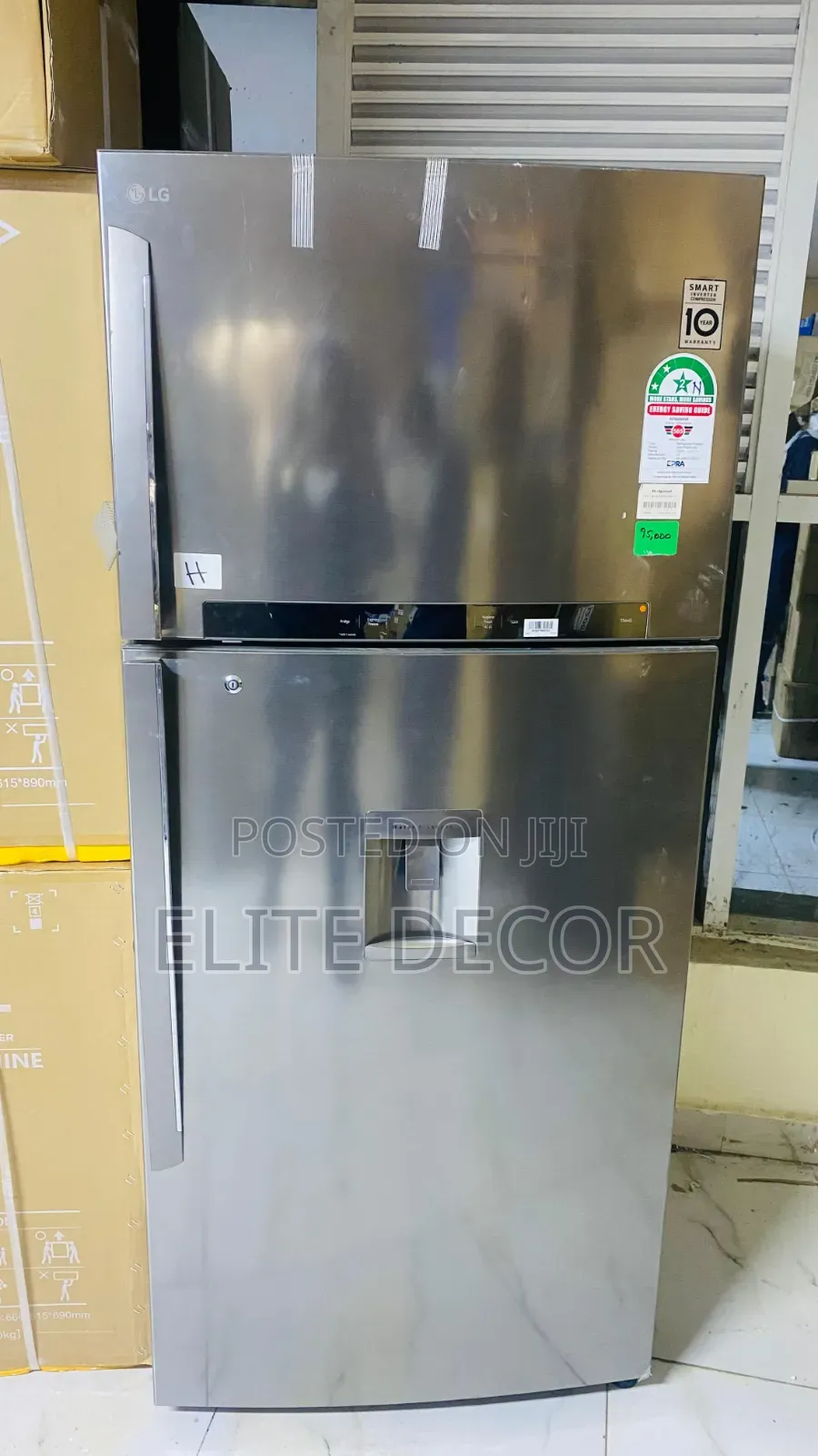 Lg Gn-F702hlhu 509l No Frost Refrigerator – Double Door Smart