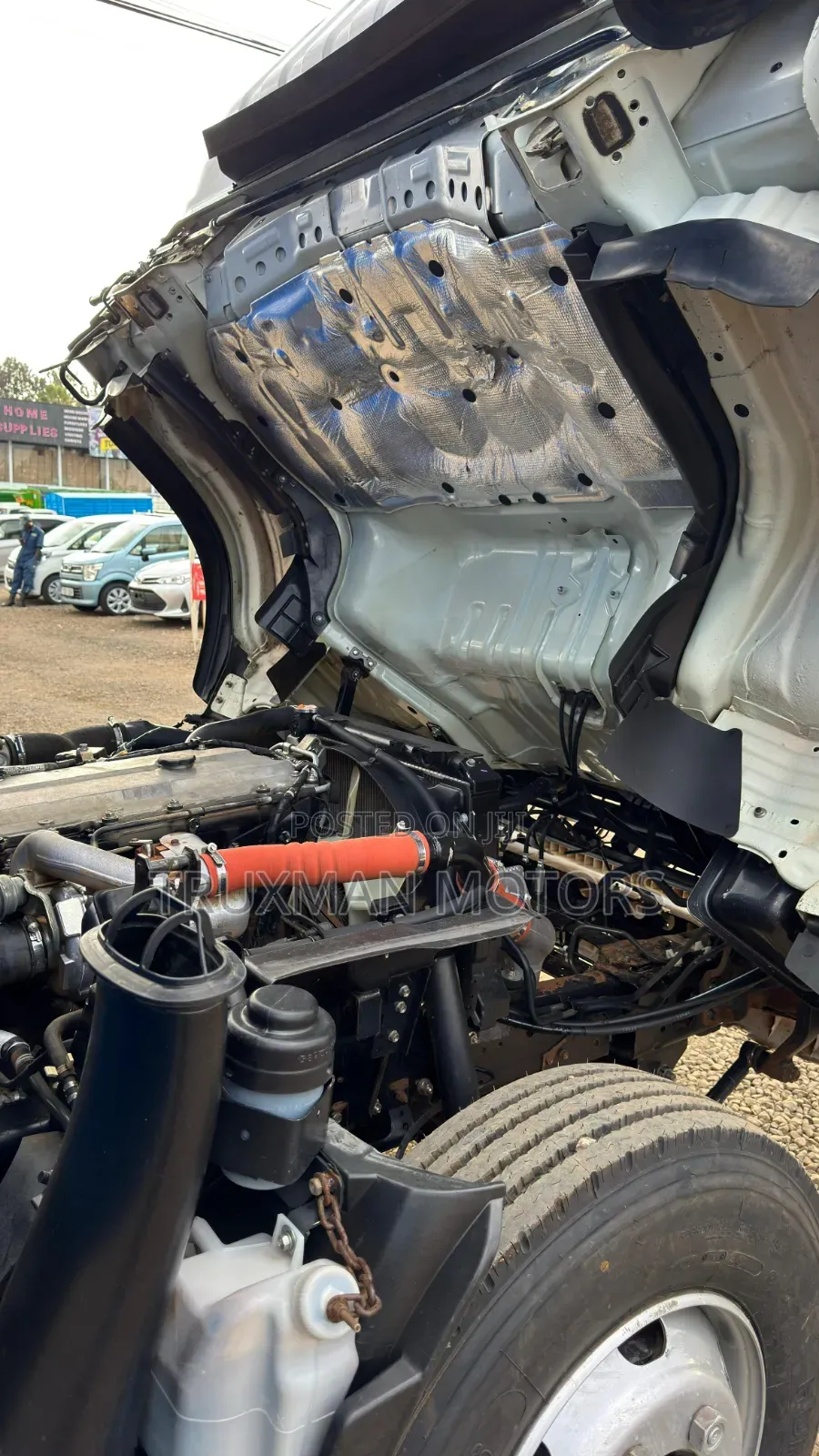 Isuzu NQR Open 2023 White