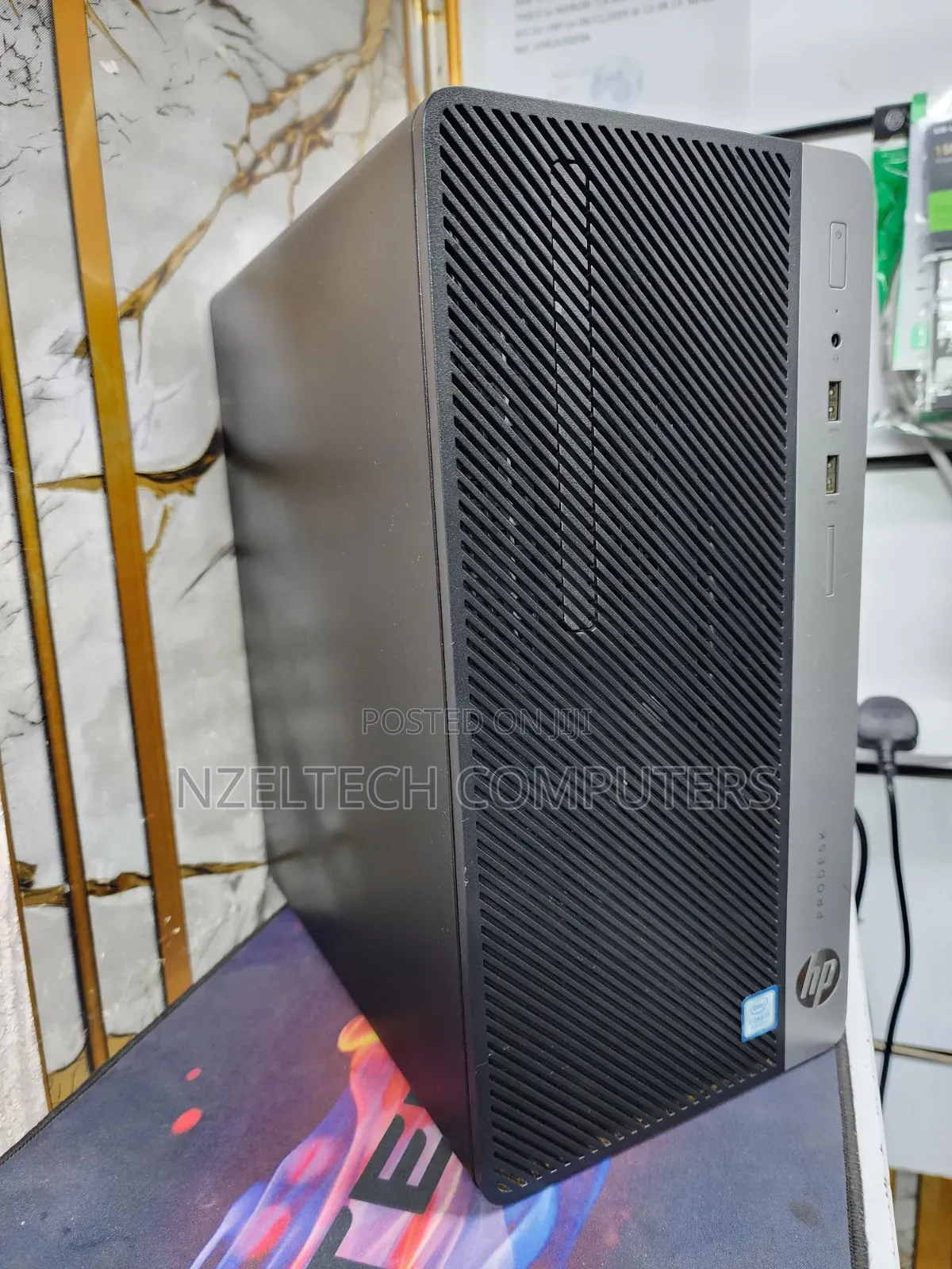 Desktop Computer HP ProDesk 400 G5 8GB Intel Core i7 SSD 256GB
