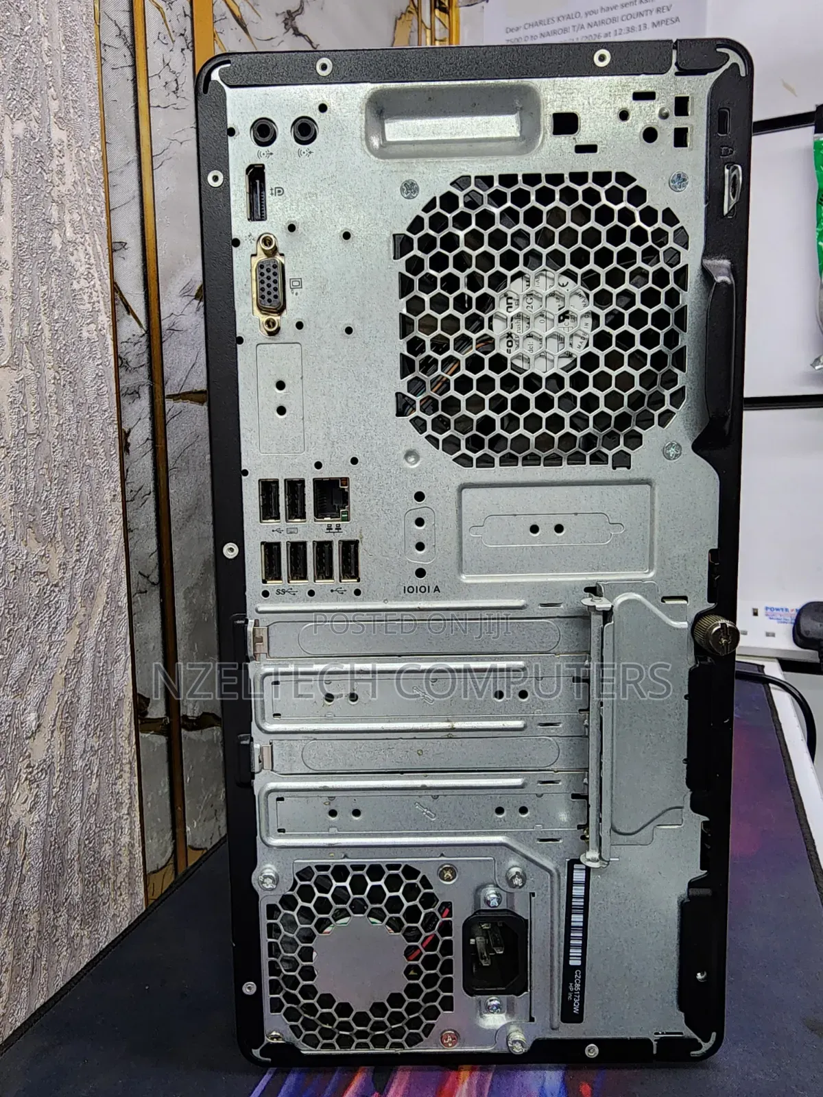 Desktop Computer HP ProDesk 400 G5 8GB Intel Core i7 SSD 256GB