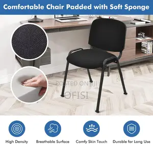 Office Chair; Tosca Stackable Office Visitors Chair