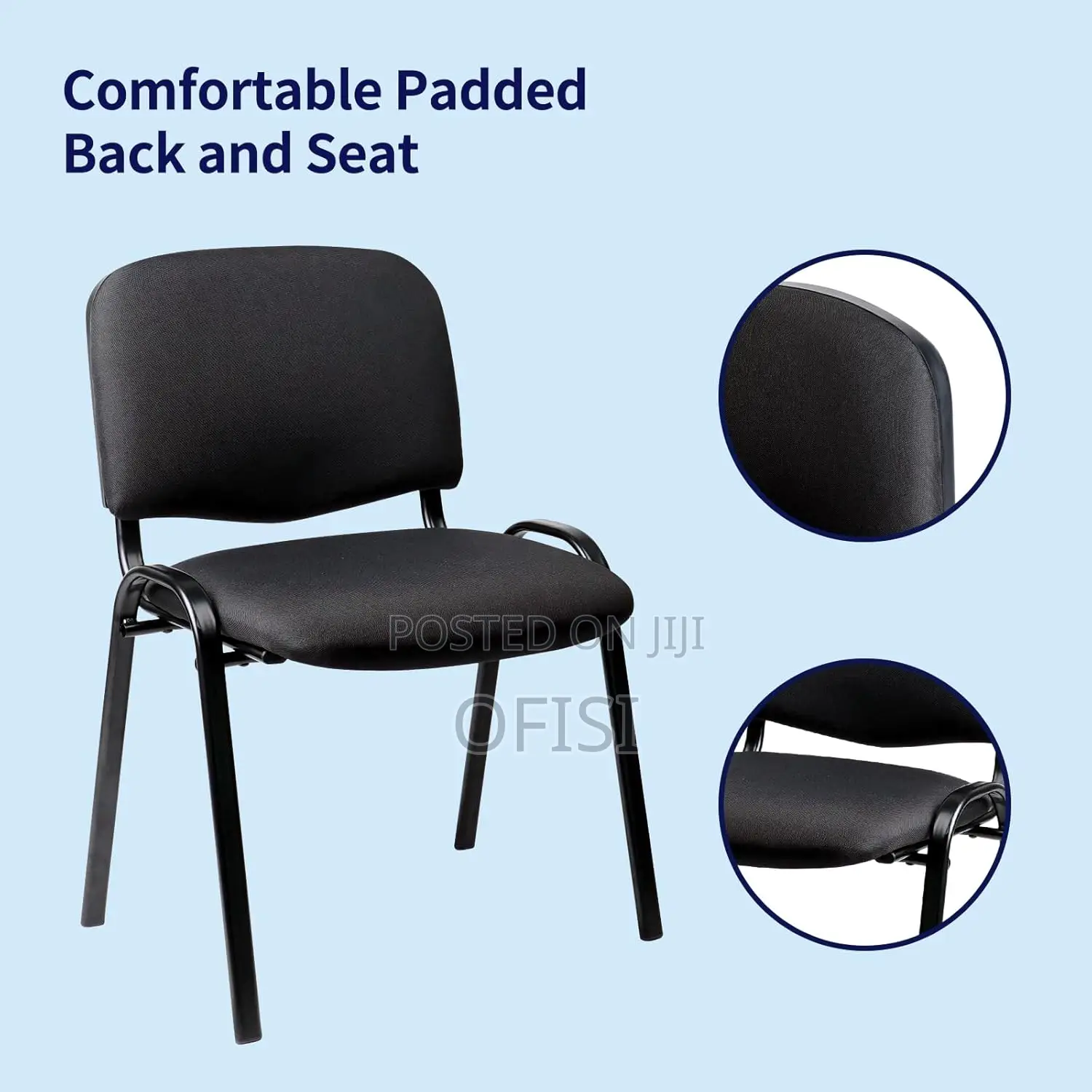 Office Chair; Tosca Stackable Office Visitors Chair
