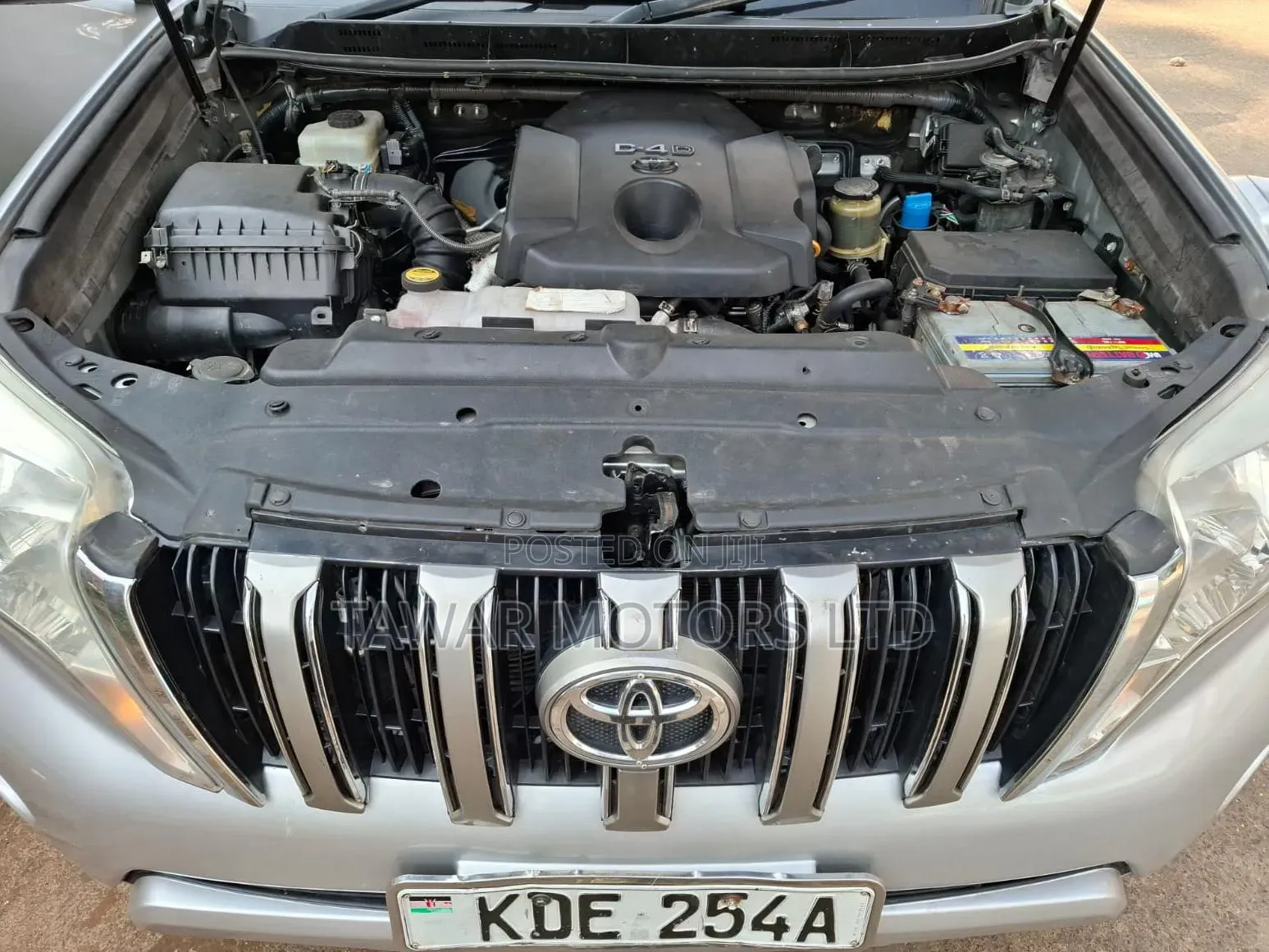 Toyota Land Cruiser Prado 2015 Silver