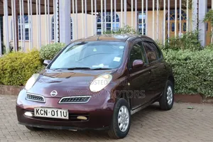 Nissan March 2010 Maroon