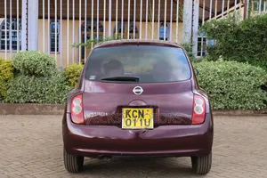 Nissan March 2010 Maroon