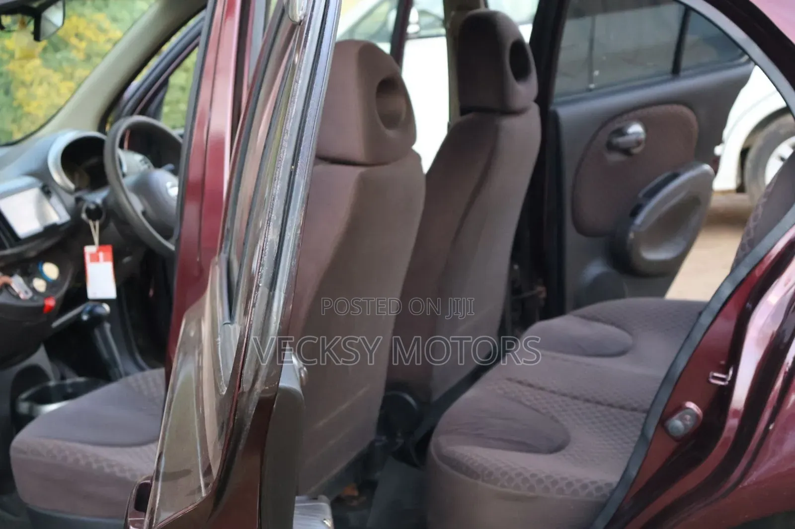 Nissan March 2010 Maroon