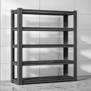 Office Cabinet 5 Tier Metallic Storage Rack