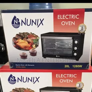 Nunix 4 Knob Setting 20 Litres Electric Rotisserie Oven