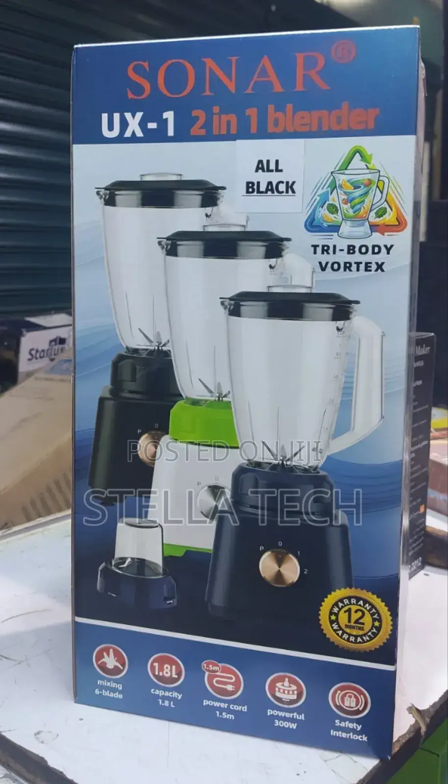 Sonar 2 in 1 Blender