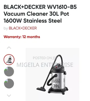 Vacuum Cleaner Black+Decker Vacuum Cleaner