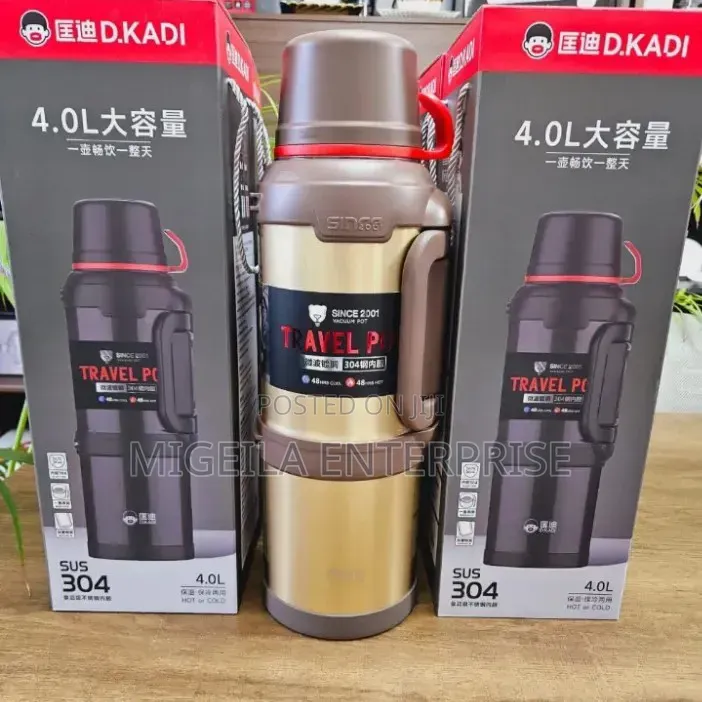*Kd Carpto Vacuum Flask* 4l