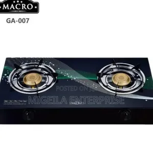 Macro Glass Top Burners