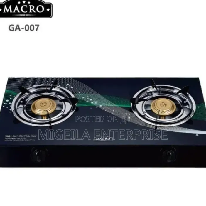 Macro Glass Top Burners