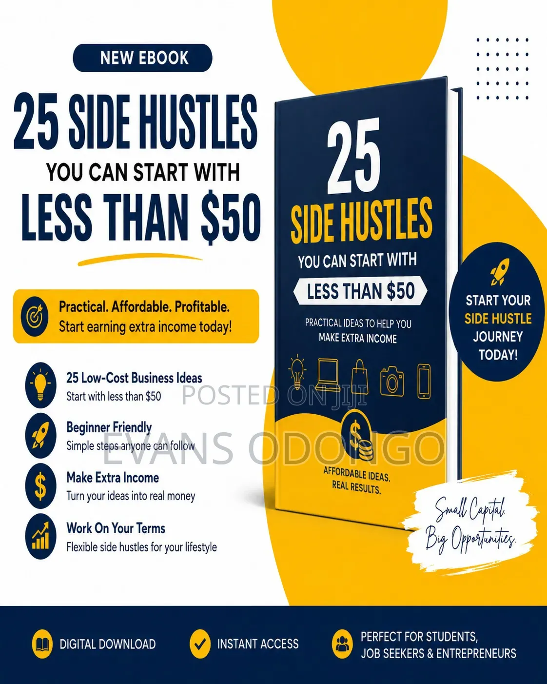 25 Side Hustles You Can Start at a Very Low Cost