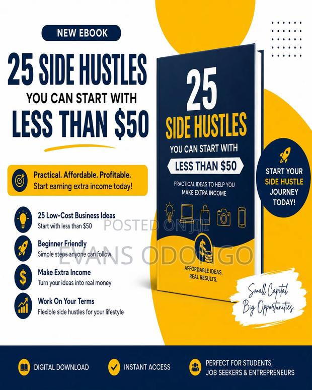 25 Side Hustles You Can Start at a Very Low Cost