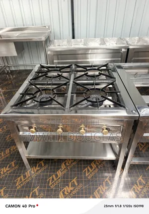 Square Gas Cooker Four 4burner