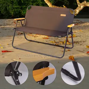 Camping Chair. Folding Double Camping Chair or Loveseat