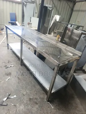Heavy Duty Ss Worktop Table Dimensions 7.5fits by 2fits by 850mm