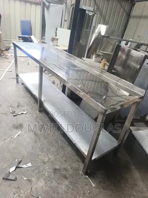 Heavy Duty Ss Worktop Table Dimensions 7.5fits by 2fits by 850mm